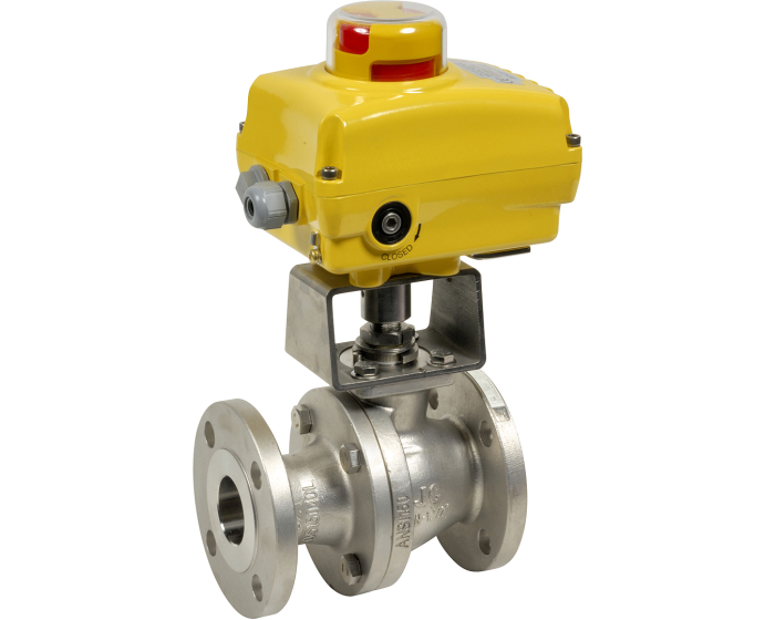 Stainless steel ball valve 515 IIT ANSI 150 1/2'' + SA03 230V AC